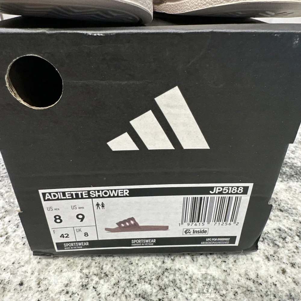 Woman's Sandals adidas Adilette Shower Slide Sandal 9 New Sportswear Cloudfoam‎